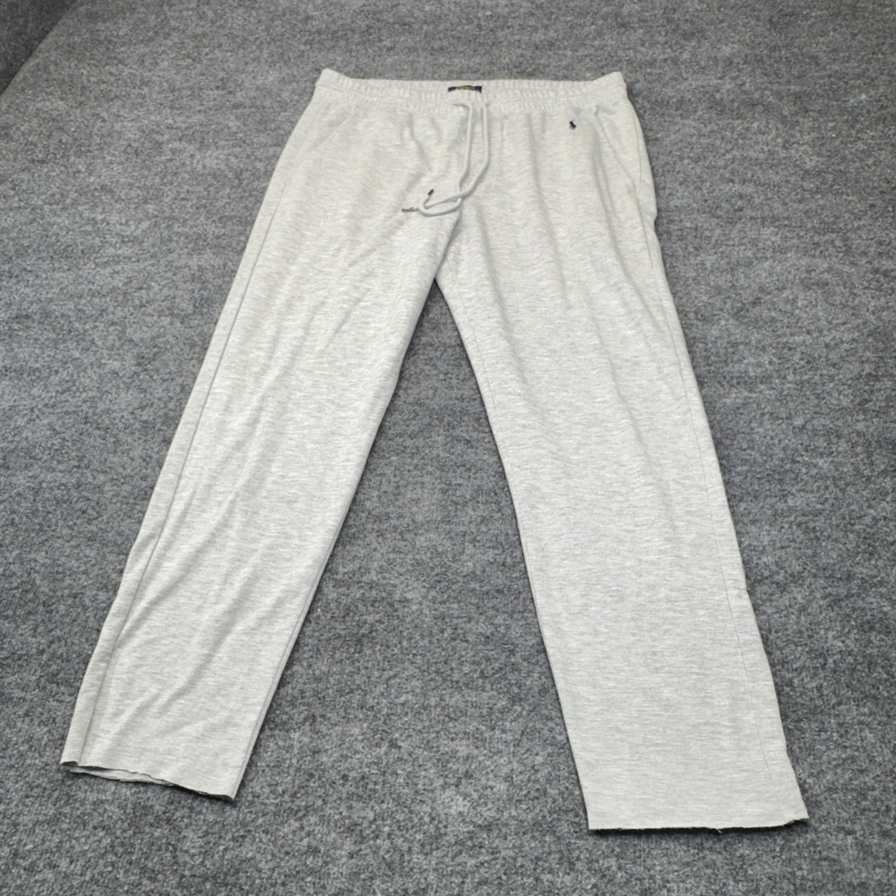 Polo Ralph Lauren Sweatpants Mens XL Gray Lounge Pants Pajama Joggers Athleisure